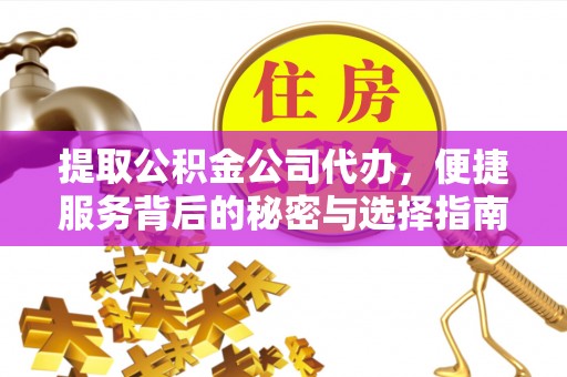 代县提取公积金公司代办，便捷服务背后的秘密与选择指南