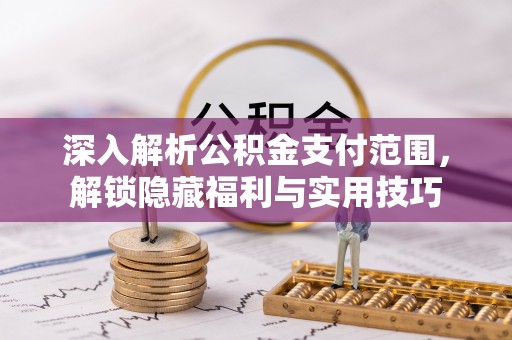 代县深入解析公积金支付范围，解锁隐藏福利与实用技巧