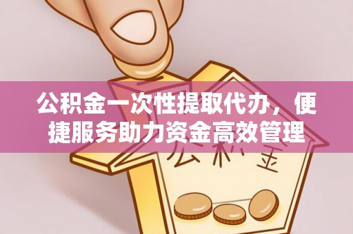 代县公积金一次性提取代办，便捷服务助力资金高效管理